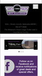 Mobile Screenshot of marcuscargotrailers.com